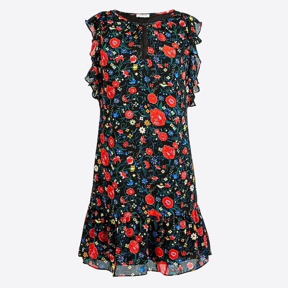J. Crew Factory Dresses & Skirts - NWT XXS J.Crew Flutter Printed Dress